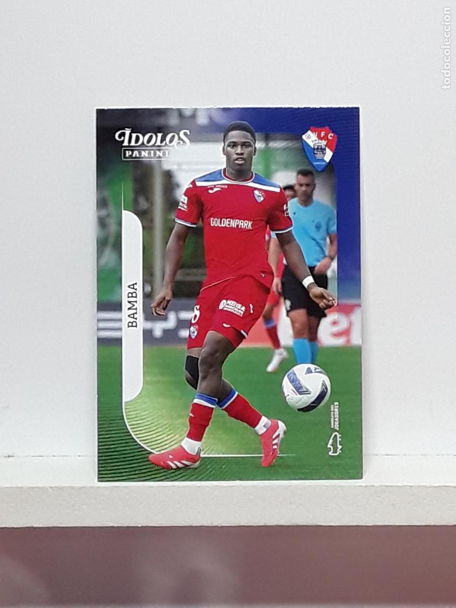 Football Stickers: PORTUGUES 2025 2026 IDOLOS 25 26 CROMO PANINI FUTEBOL N 140 GIL VICENTE MOHAMED ABOUBAKAR BAMBA