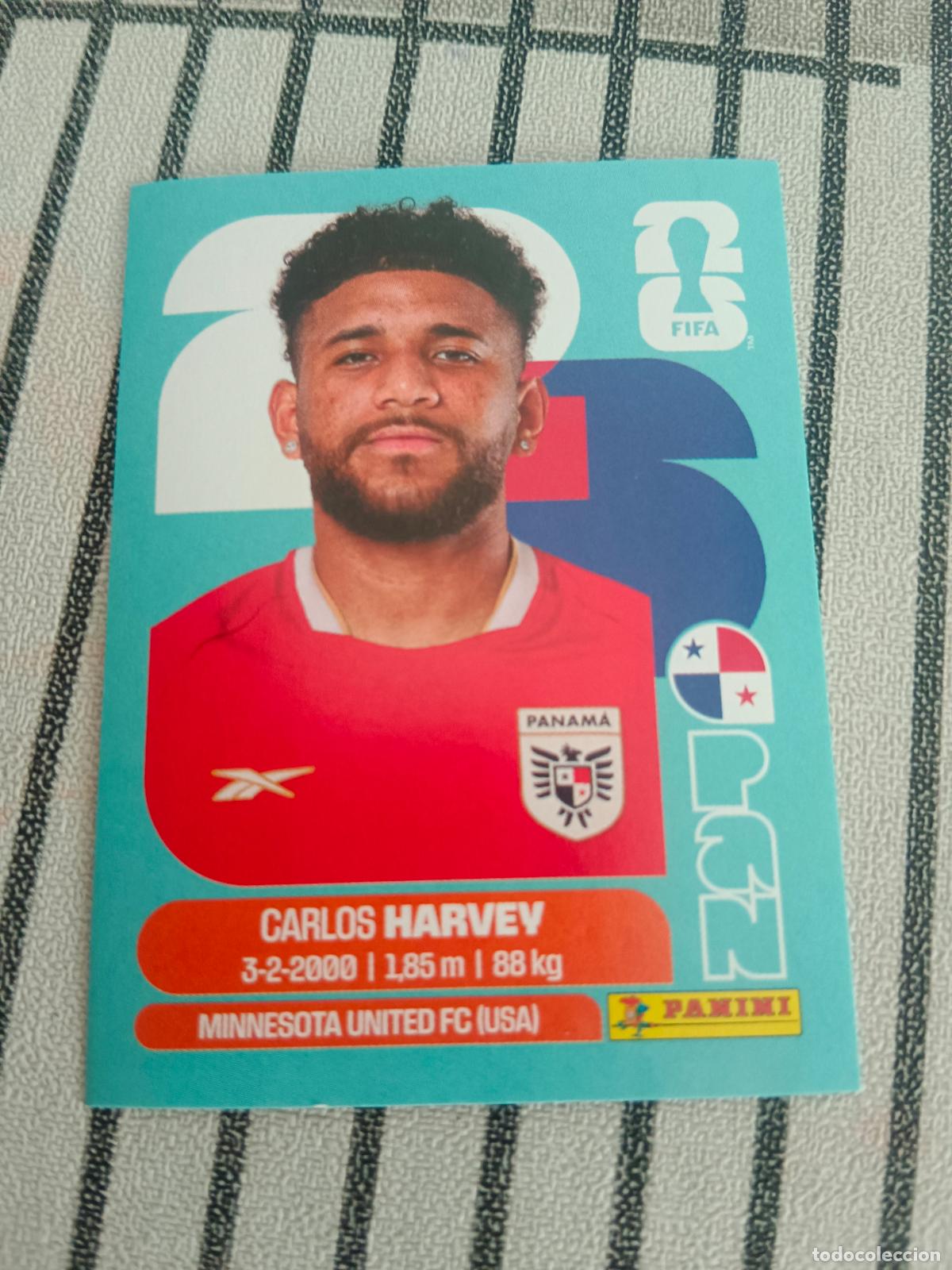 Football Stickers: MUNDIAL 2026 ESTADOS UNIDOS USA MEXICO MEJICO CANADA PAN 15 PAN15 CARLOS HARVEY PANAMA FIFA
