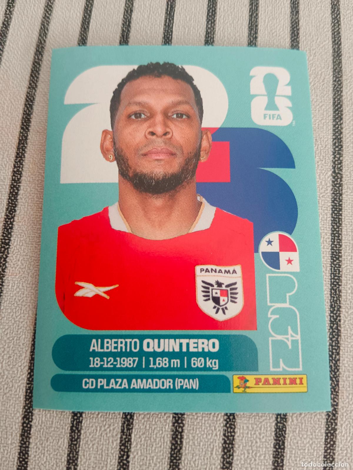 Cromos de f&uacute;tbol: MUNDIAL 2026 ESTADOS UNIDOS USA MEXICO MEJICO CANADA PAN 20 PAN20 ALBERTO QUINTERO PANAMA FIFA