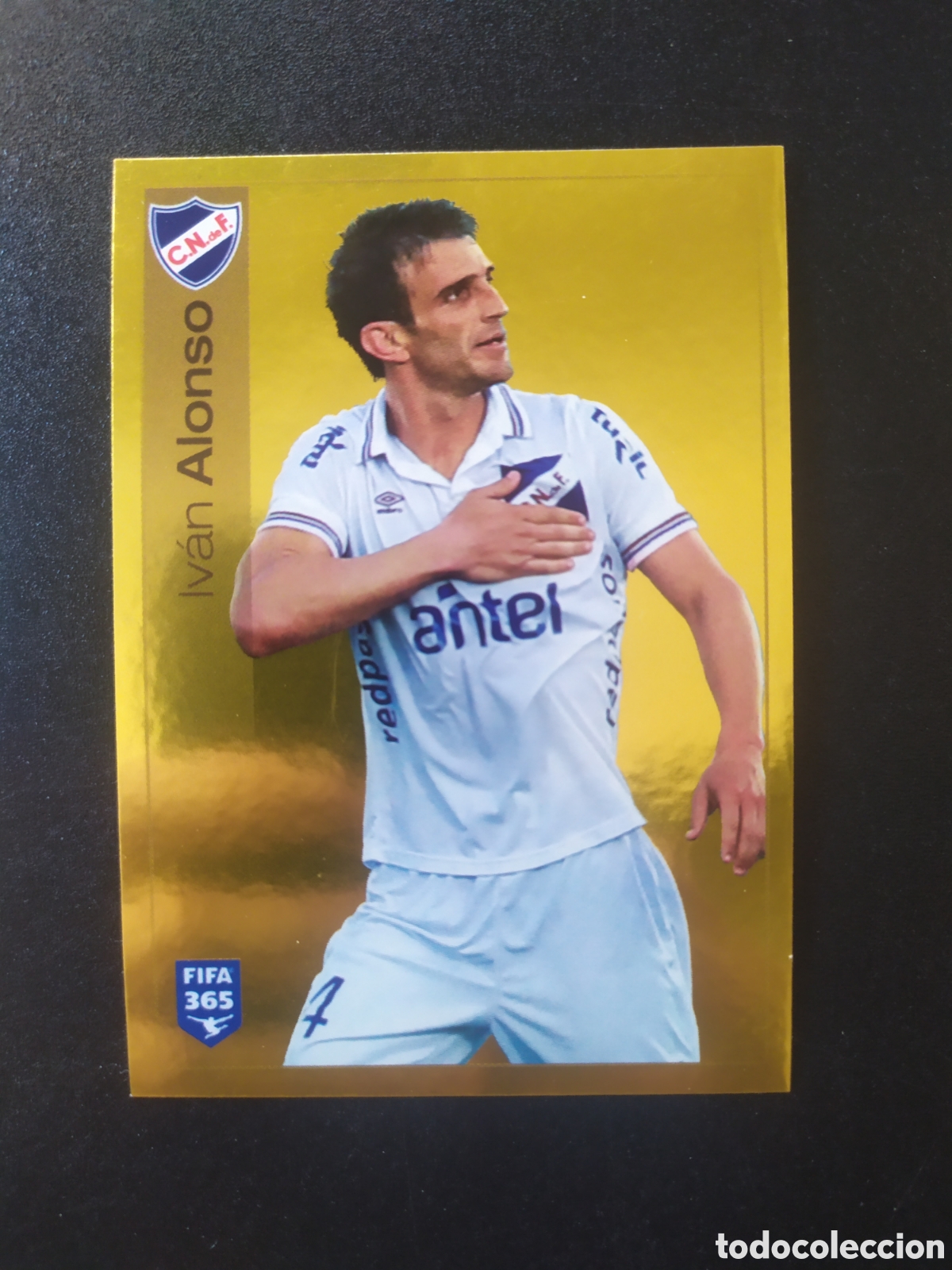 Cromos de f&uacute;tbol: FIFA 365 2015 2016 15 16 panini Iv&aacute;n Alonso n&ordm; 809 Nacional sticker