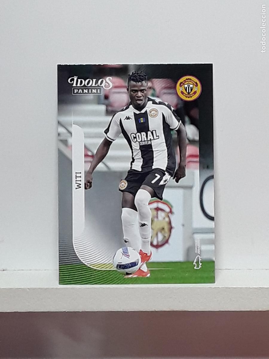 Cromos de f&uacute;tbol: PORTUGUES 2025 2026 IDOLOS 25 26 CROMO PANINI FUTEBOL N 152 NACIONAL MADEIRA WITI WITINESS CHIMOIO