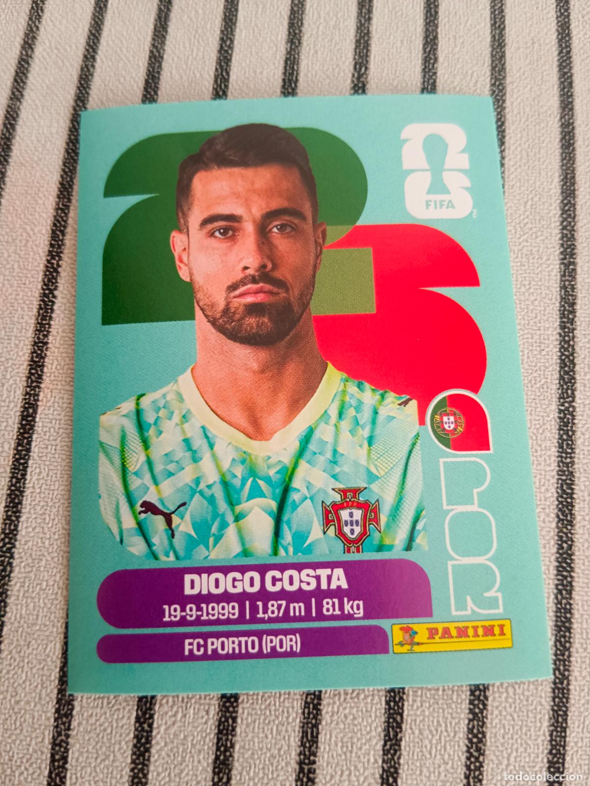 Cromos de f&uacute;tbol: MUNDIAL 2026 ESTADOS UNIDOS USA MEXICO MEJICO CANADA POR 2 POR2 DIEGO COSTA PORTUGAL FIFA