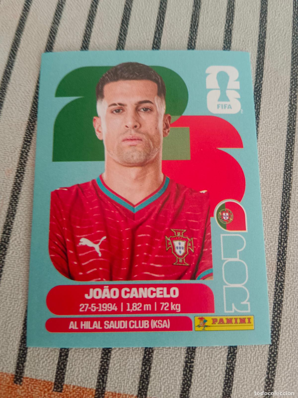 Cromos de f&uacute;tbol: MUNDIAL 2026 ESTADOS UNIDOS USA MEXICO MEJICO CANADA POR 5 POR5 JOAO CANCELO PORTUGAL FIFA