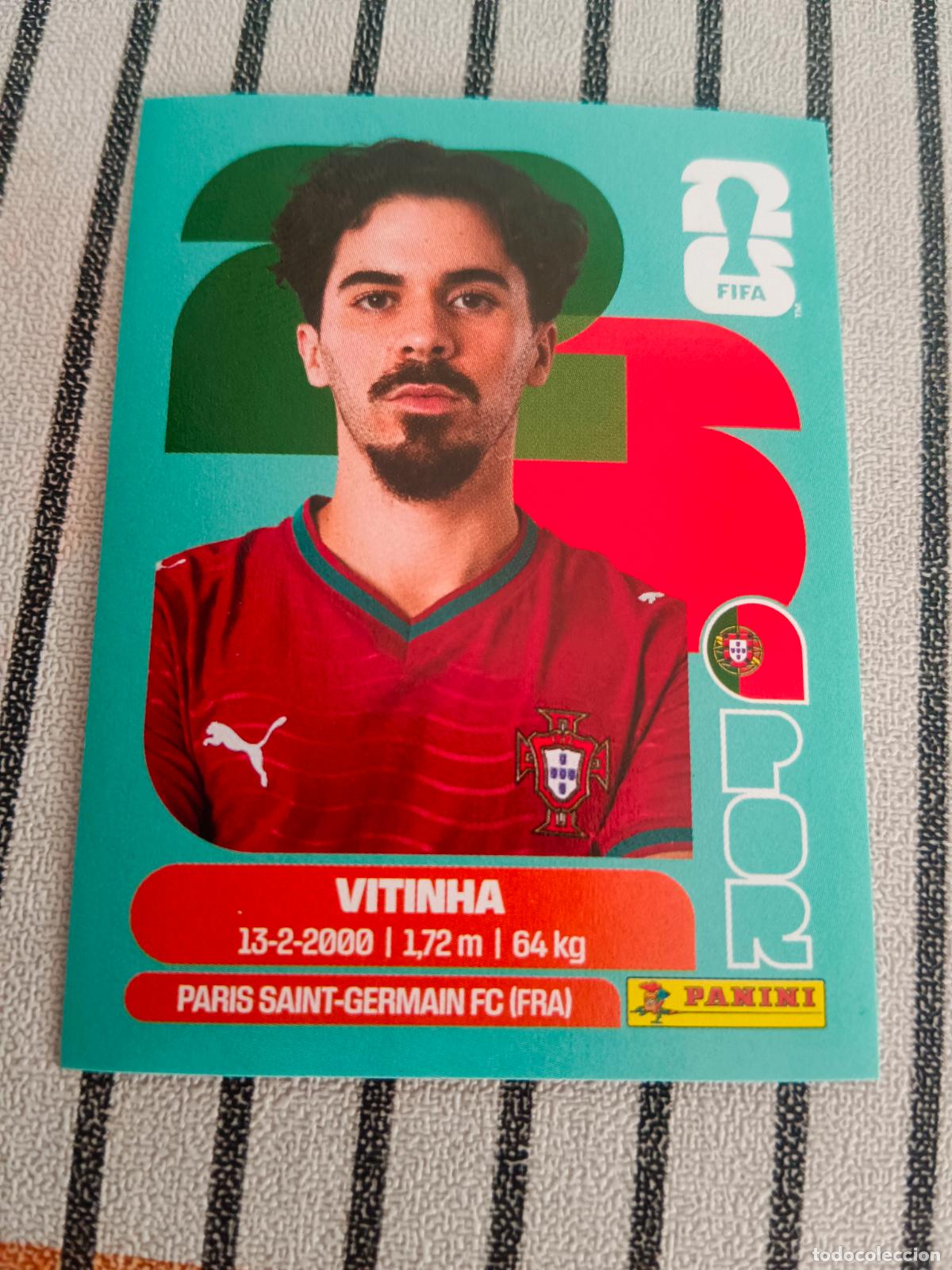 Cromos de f&uacute;tbol: MUNDIAL 2026 ESTADOS UNIDOS USA MEXICO MEJICO CANADA POR 12 POR12 VITINHA PORTUGAL FIFA