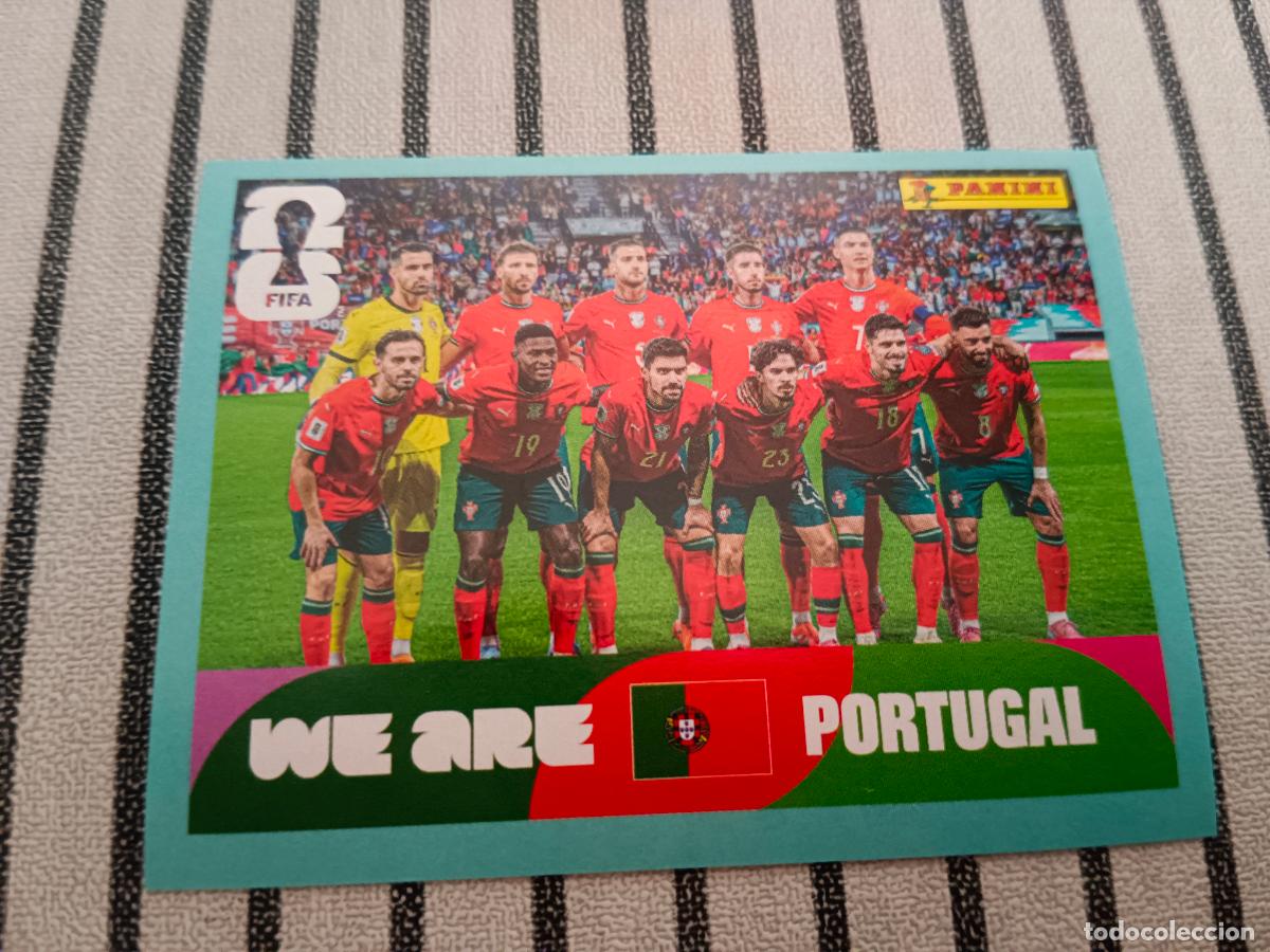 Cromos de f&uacute;tbol: MUNDIAL 2026 ESTADOS UNIDOS USA MEXICO MEJICO CANADA POR 13 POR13 ALINEACION PORTUGAL FIFA
