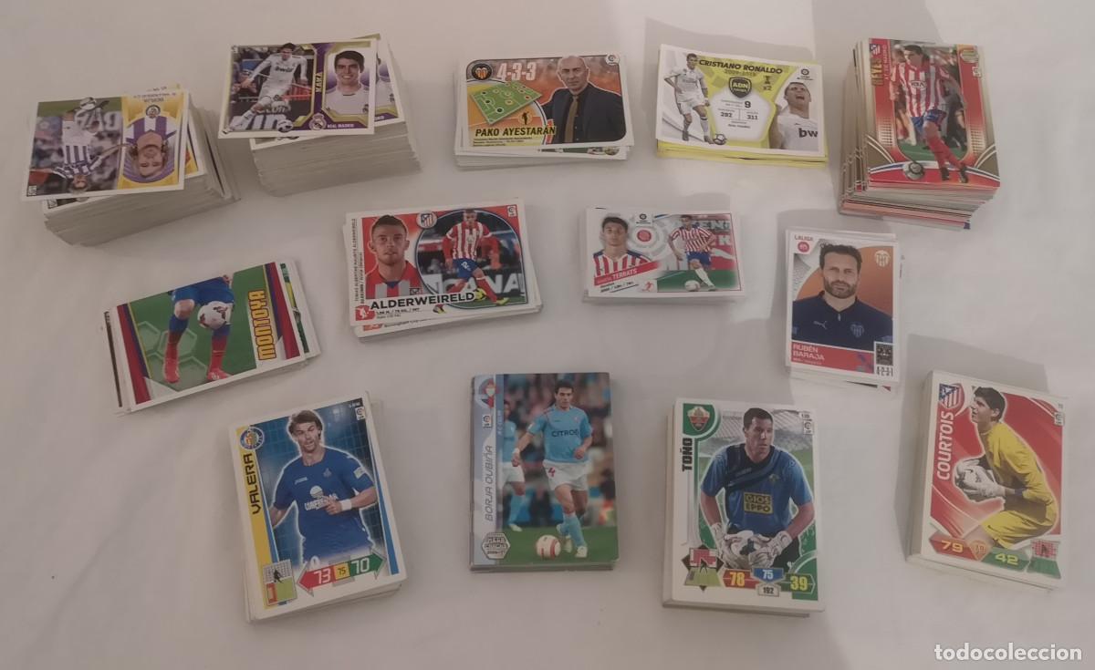 Cromos de f&uacute;tbol: LOTE 655 CROMOS TARJETAS F&Uacute;TBOL DIFERENTES A&Ntilde;OS COLECCIONES ESTE PANINI