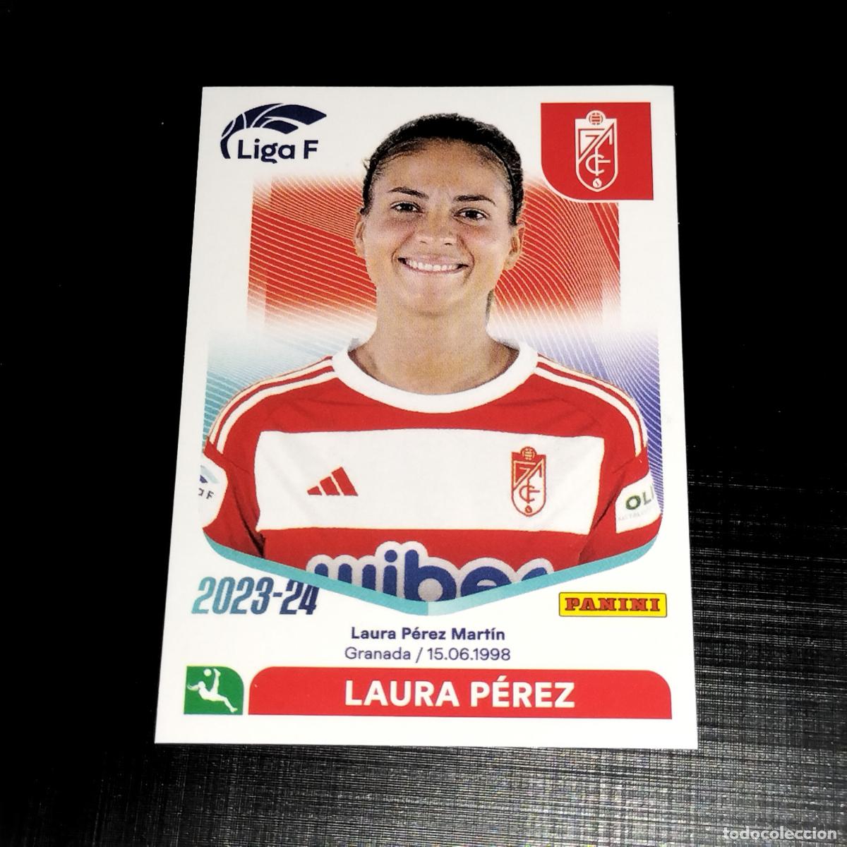 Cromos de f&uacute;tbol: N&ordm; 137 LAURA PEREZ GRANADA CROMOS LIGA F FEMENINA PANINI 2023 2024 23 24