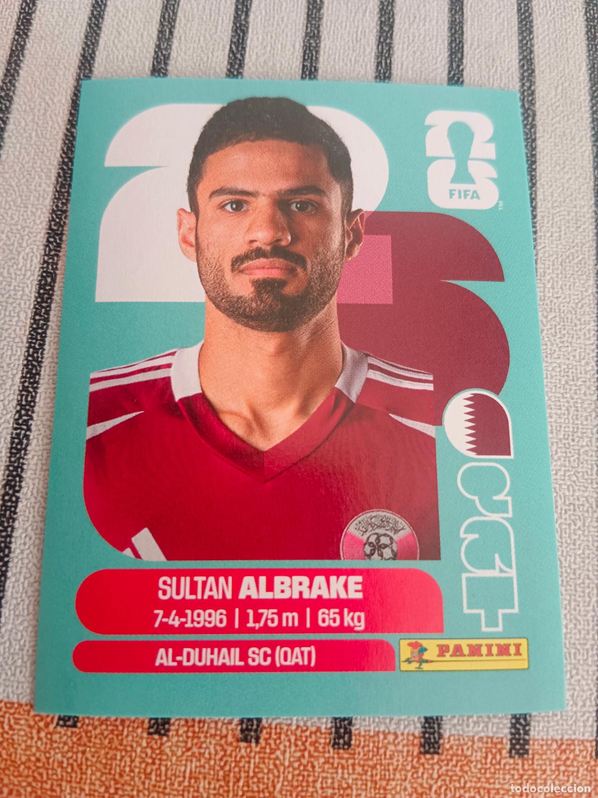 Football Stickers: MUNDIAL 2026 ESTADOS UNIDOS USA MEXICO MEJICO CANADA QAT 3 QAT3 SULTAN ALBRAKE QATAR FIFA