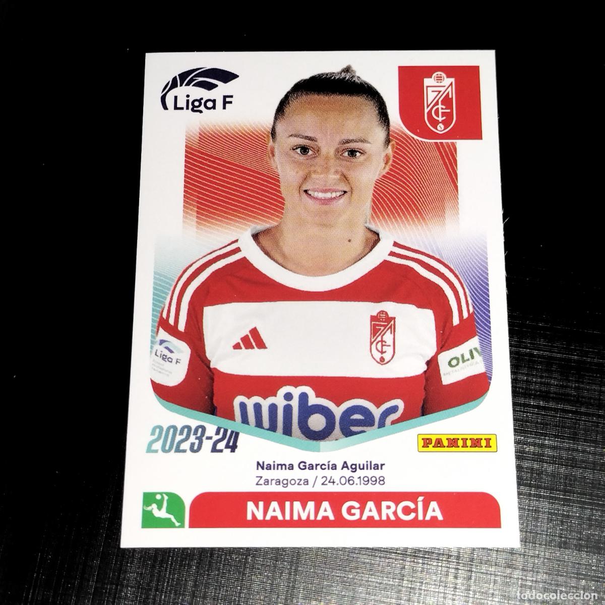 Football Stickers: N&ordm; 140 NAIMA GARCIA GRANADA CROMOS LIGA F FEMENINA PANINI 2023 2024 23 24
