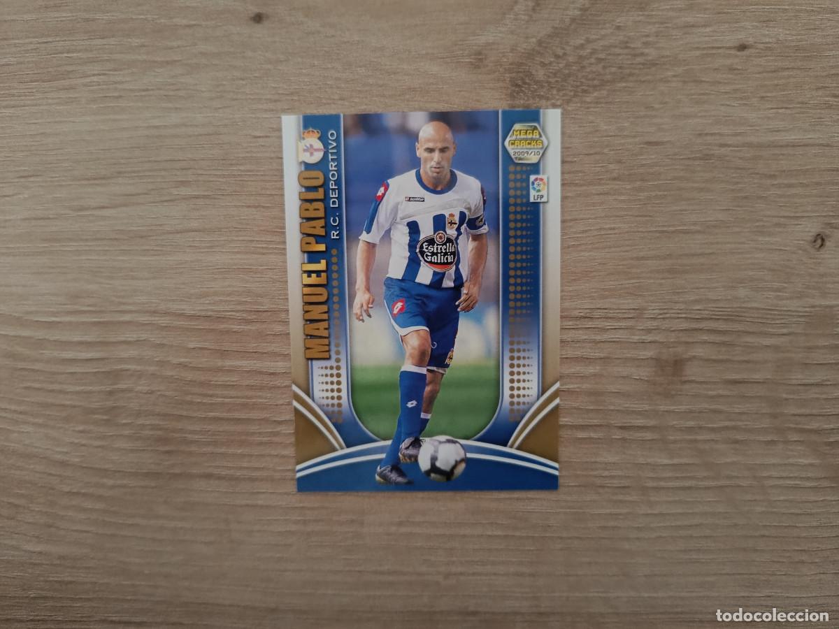Cromos de f&uacute;tbol: CROMO DE FUTBOL PANINI MANUEL PABLO 75 DEPORTIVO MEGACRACKS 2009 2010 09 10 D726