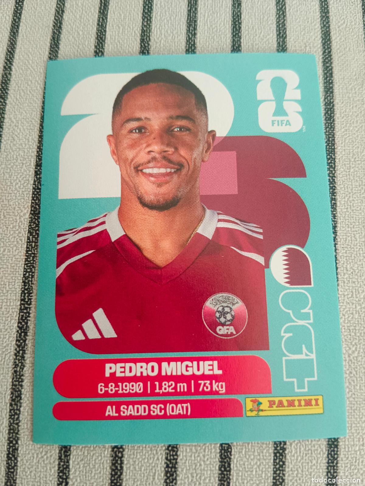 Cartes &agrave; collectionner de Football: MUNDIAL 2026 ESTADOS UNIDOS USA MEXICO MEJICO CANADA QAT 7 QAT7 PEDRO MIGUEL QATAR FIFA