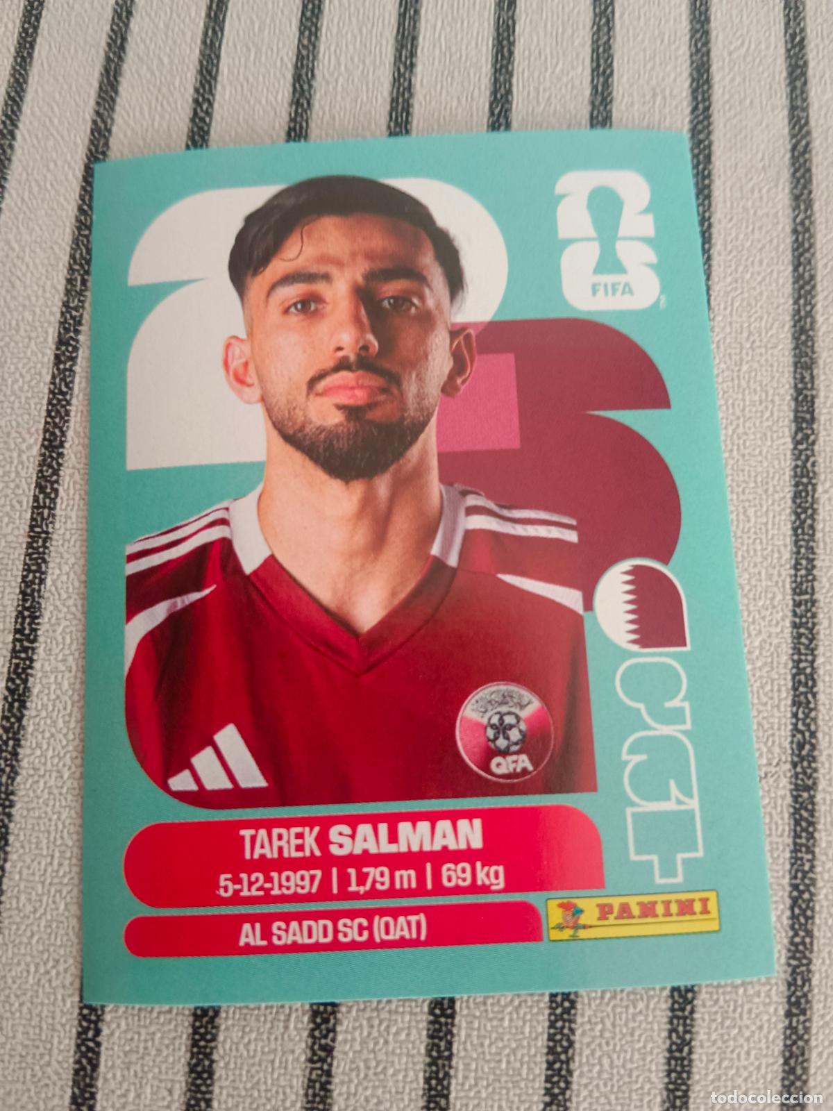 Cartes &agrave; collectionner de Football: MUNDIAL 2026 ESTADOS UNIDOS USA MEXICO MEJICO CANADA QAT 8 QAT8 TAREK SALMAN QATAR FIFA