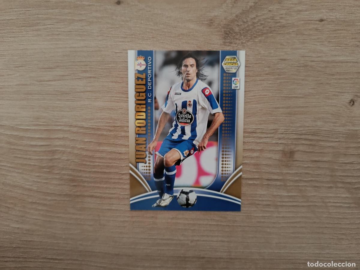 Cromos de Futebol: CROMO DE FUTBOL PANINI JUAN RODRIGUEZ 83 DEPORTIVO MEGACRACKS 2009 2010 09 10 D726