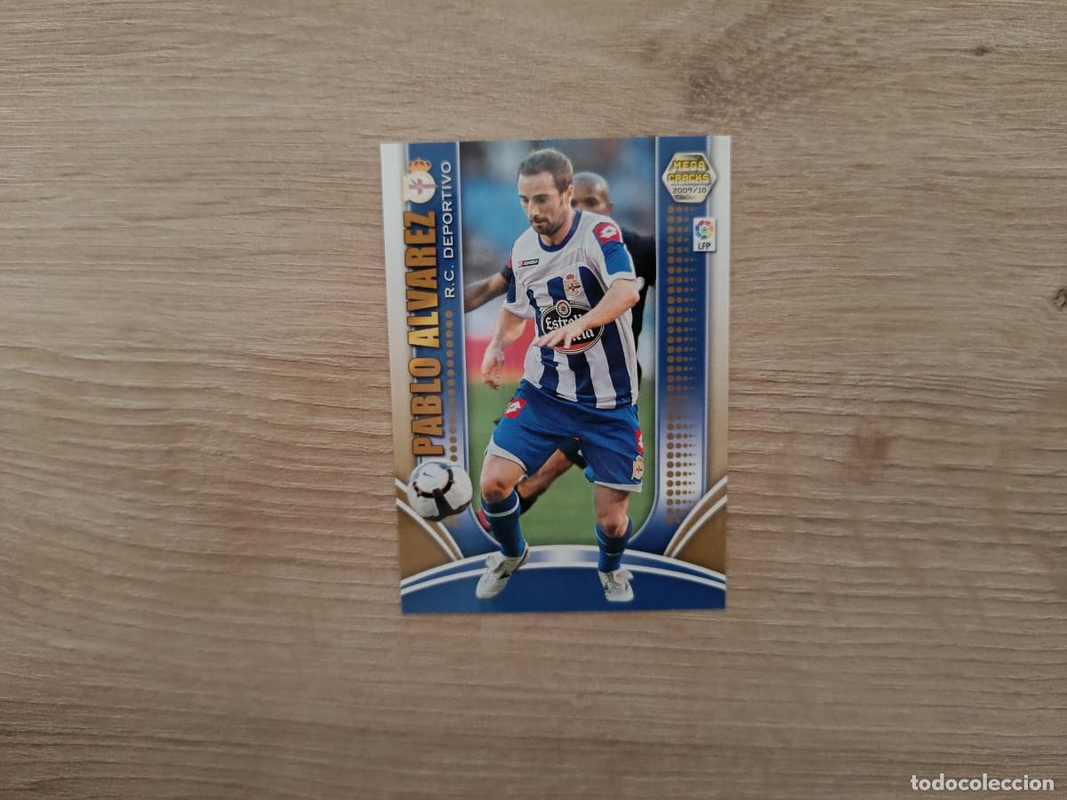 Cromos de Futebol: CROMO DE FUTBOL PANINI PABLO ALVAREZ 84 DEPORTIVO MEGACRACKS 2009 2010 09 10 D726