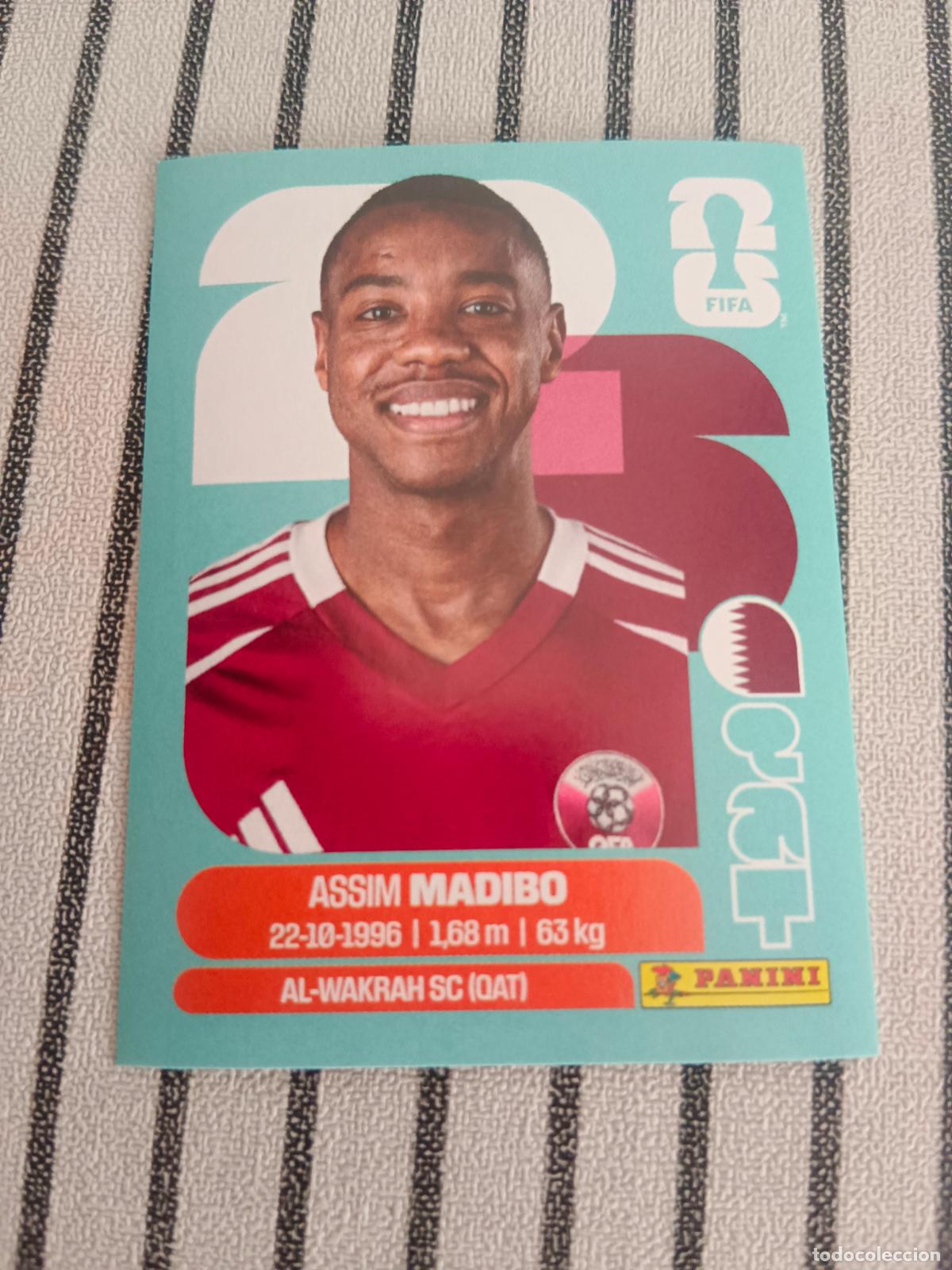 Cromos de Futebol: MUNDIAL 2026 ESTADOS UNIDOS USA MEXICO MEJICO CANADA QAT 11 QAT11 ASSIM MADIBO QATAR FIFA