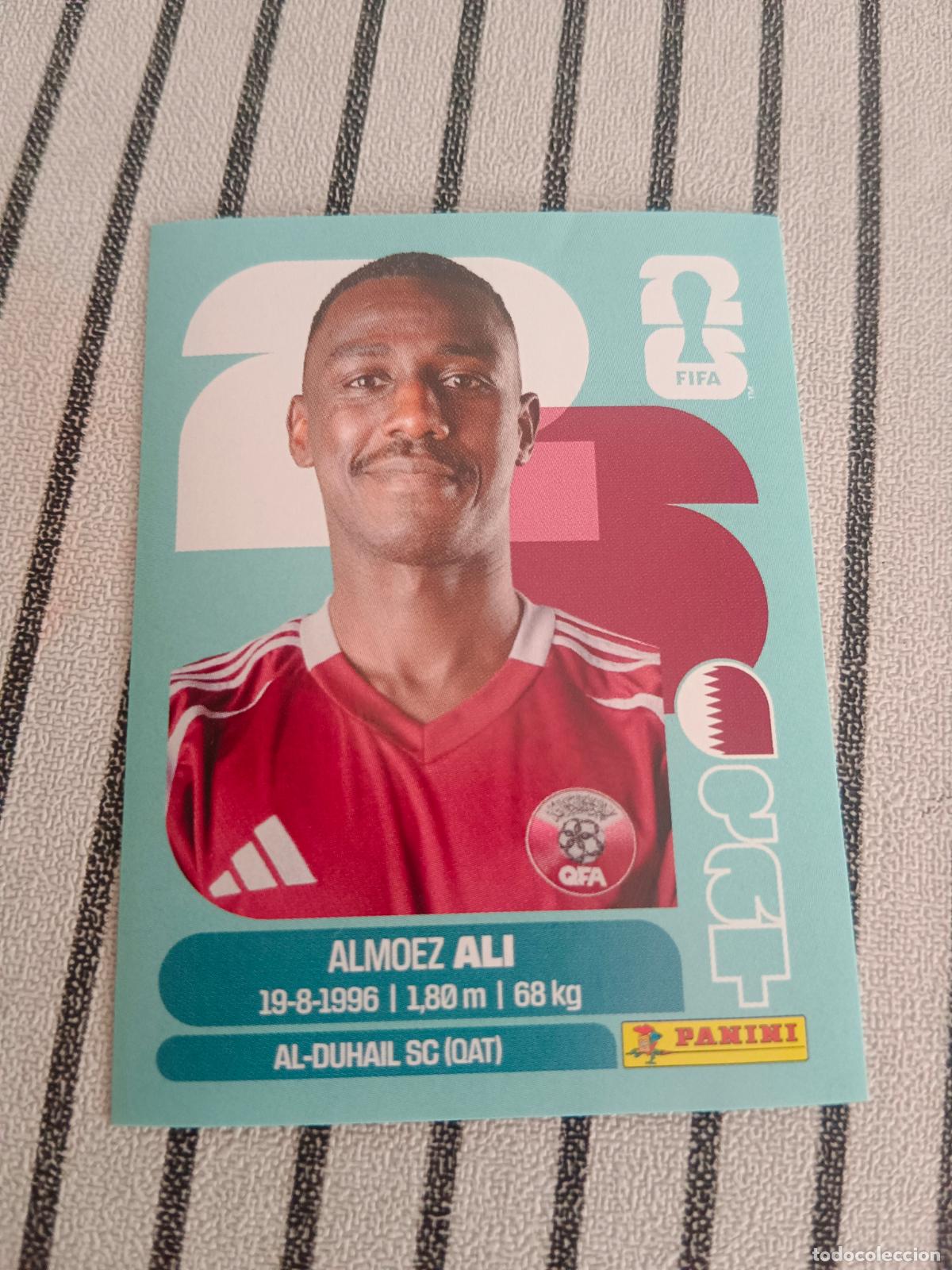 Cartes &agrave; collectionner de Football: MUNDIAL 2026 ESTADOS UNIDOS USA MEXICO MEJICO CANADA QAT 20 QAT20 ALMOEZ ALI QATAR FIFA