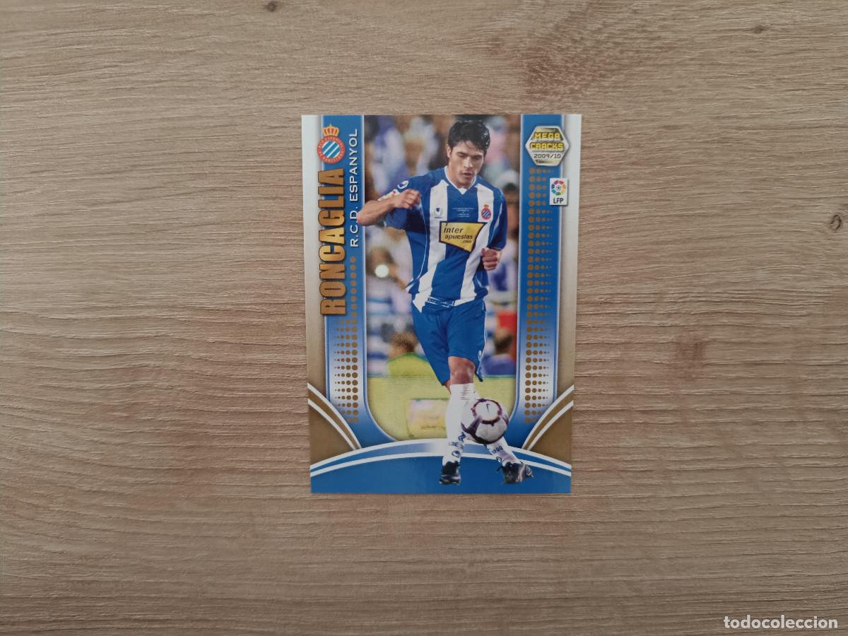 Fu&szlig;ball-Sticker: CROMO DE FUTBOL PANINI RONCAGLIA 97 ESPANYOL MEGACRACKS 2009 2010 09 10 D726