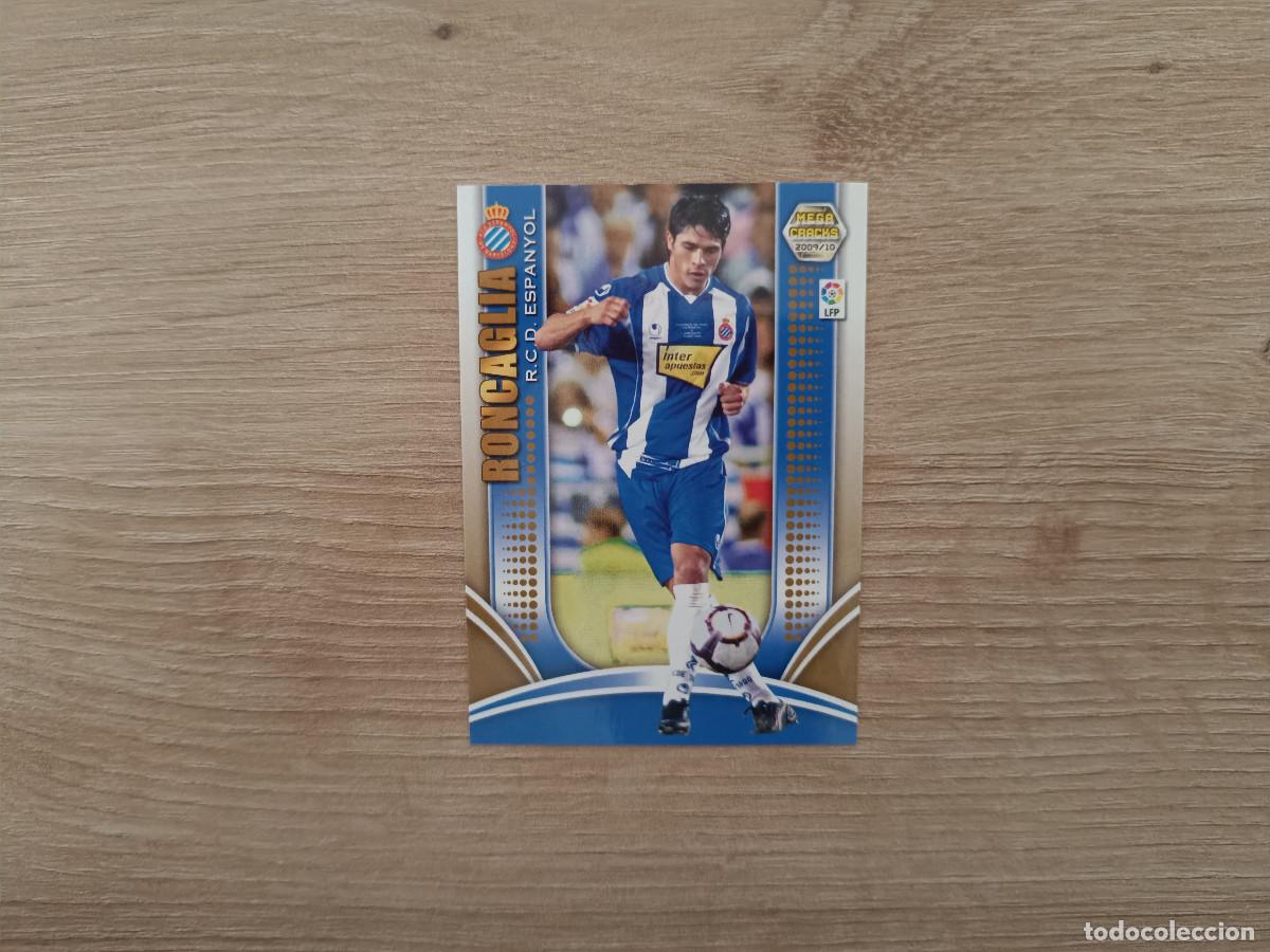 Fu&szlig;ball-Sticker: CROMO DE FUTBOL PANINI RONCAGLIA 97 ESPANYOL MEGACRACKS 2009 2010 09 10 D726