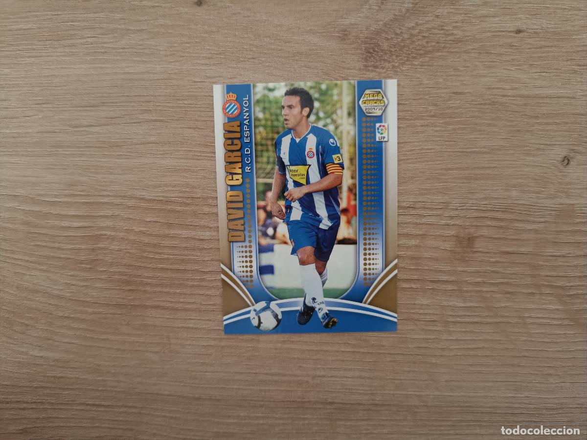 Cromos de f&uacute;tbol: CROMO DE FUTBOL PANINI DAVID GARCIA 98 ESPANYOL MEGACRACKS 2009 2010 09 10 D726