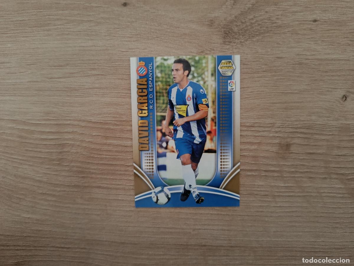 Cromos de f&uacute;tbol: CROMO DE FUTBOL PANINI DAVID GARCIA 98 ESPANYOL MEGACRACKS 2009 2010 09 10 D726