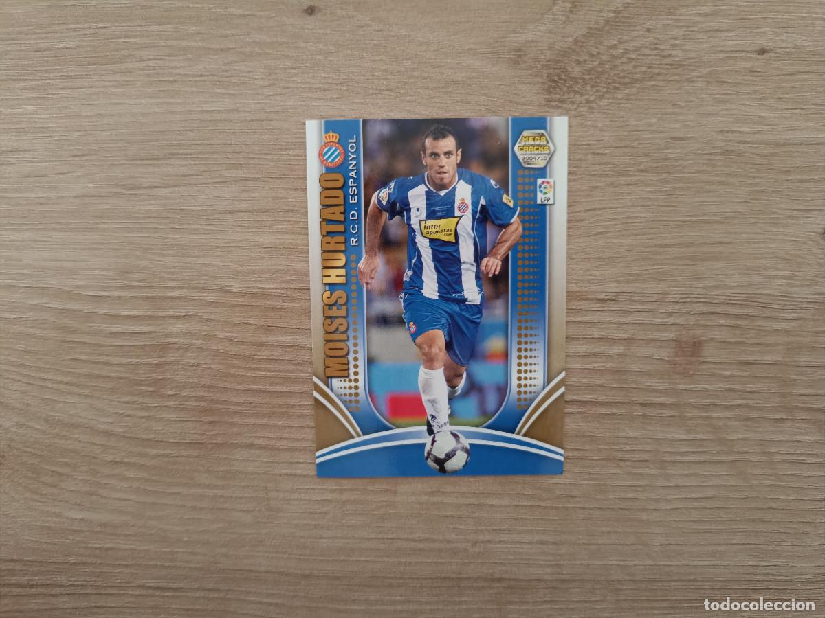 Cromos de f&uacute;tbol: CROMO DE FUTBOL PANINI MOISES HURTADO 99 ESPANYOL MEGACRACKS 2009 2010 09 10 D726