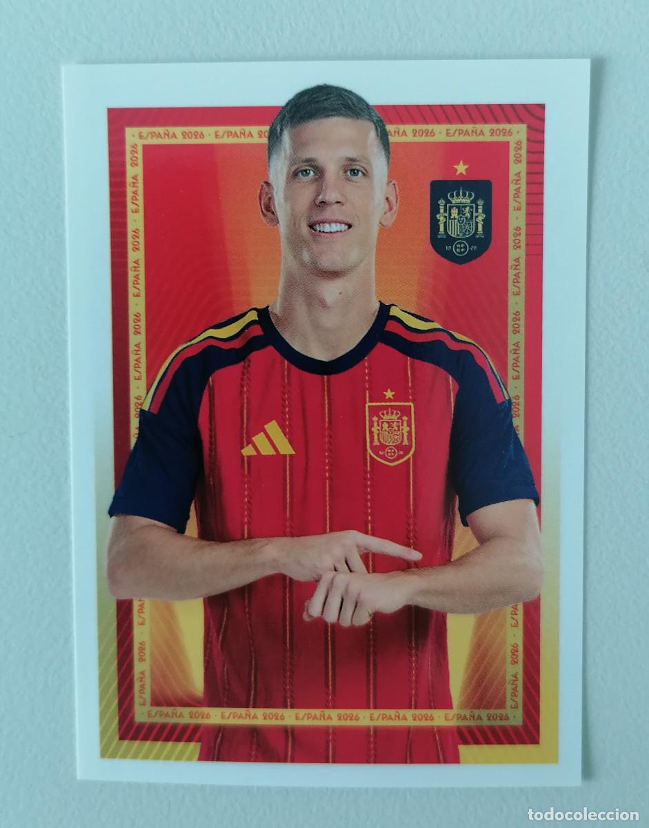 Cromos de f&uacute;tbol: 47 OLMO selecci&oacute;n espa&ntilde;ola panini carrefour 2026