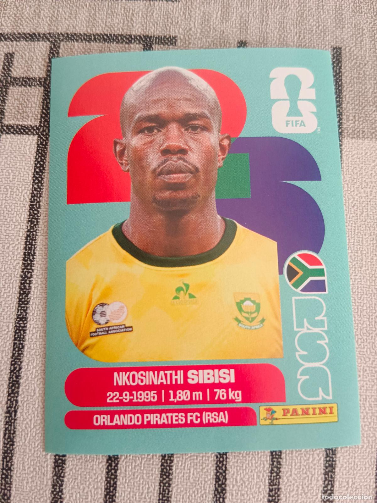 Cromos de f&uacute;tbol: MUNDIAL 2026 ESTADOS UNIDOS USA MEXICO MEJICO CANADA RSA 10 RSA10 SIBISI SUD&Aacute;FRICA FIFA