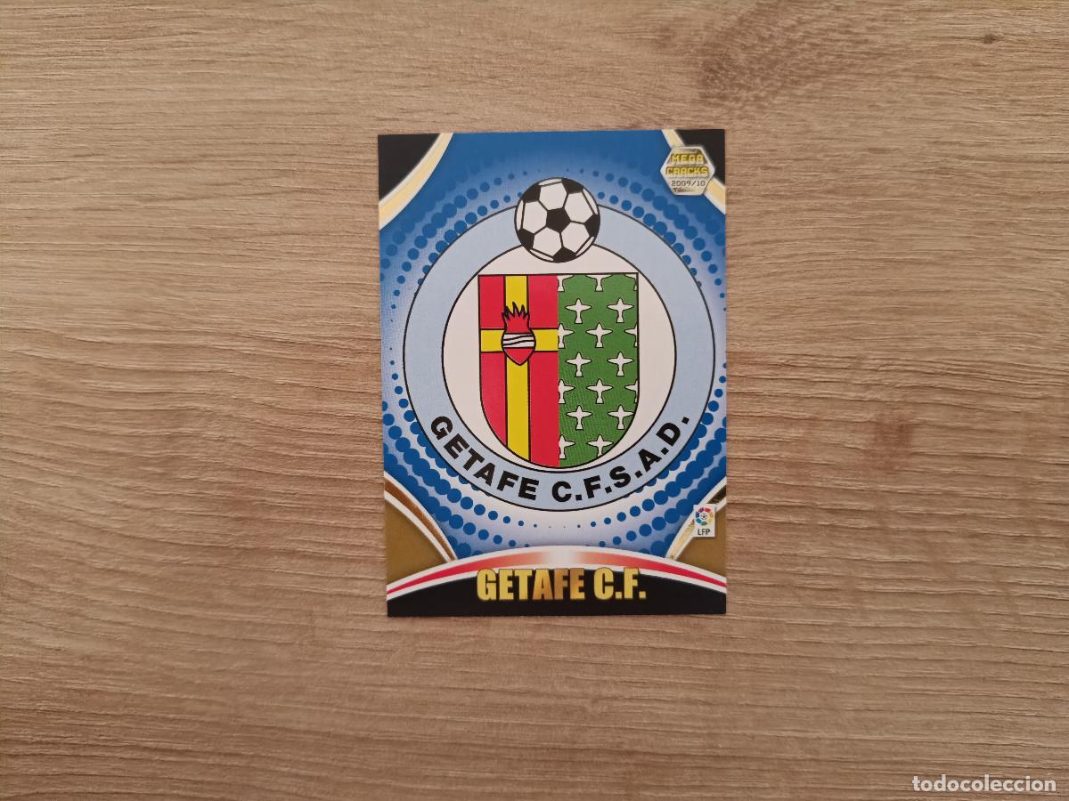 Cromos de f&uacute;tbol: CROMO DE FUTBOL PANINI ESCUDO 109 GETAFE MEGACRACKS 2009 2010 09 10 D726