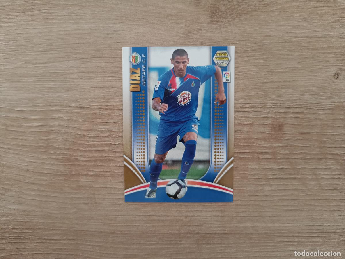 Cromos de f&uacute;tbol: CROMO DE FUTBOL PANINI DIAZ 113 GETAFE MEGACRACKS 2009 2010 09 10 D726