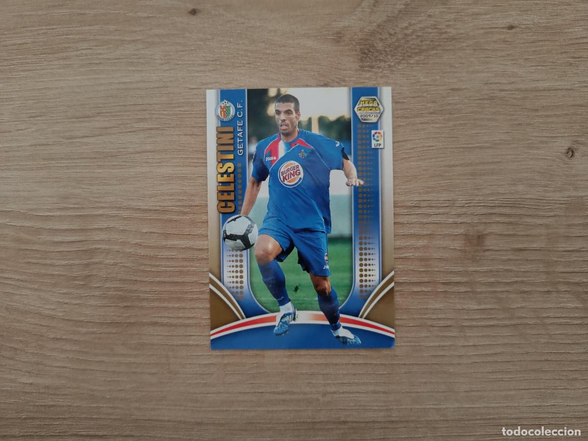 Cromos de f&uacute;tbol: CROMO DE FUTBOL PANINI CELESTINI 117 GETAFE MEGACRACKS 2009 2010 09 10 D726