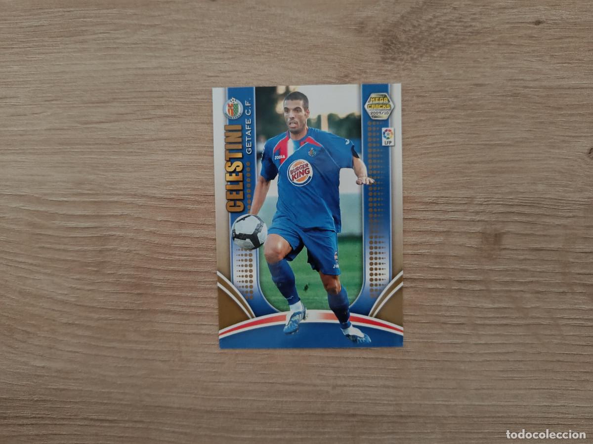 Cromos de f&uacute;tbol: CROMO DE FUTBOL PANINI CELESTINI 117 GETAFE MEGACRACKS 2009 2010 09 10 D726