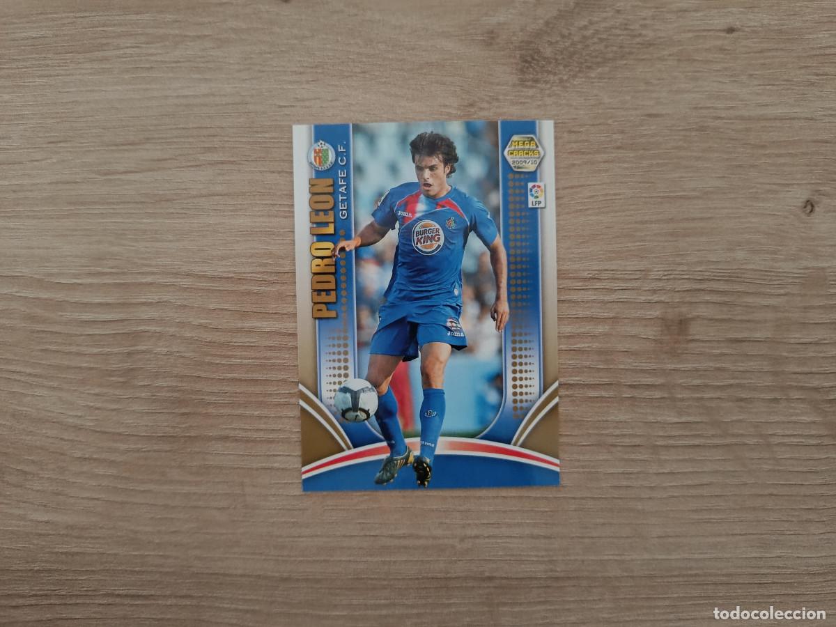 Cromos de f&uacute;tbol: CROMO DE FUTBOL PANINI PEDRO LEON 120 GETAFE MEGACRACKS 2009 2010 09 10 D726