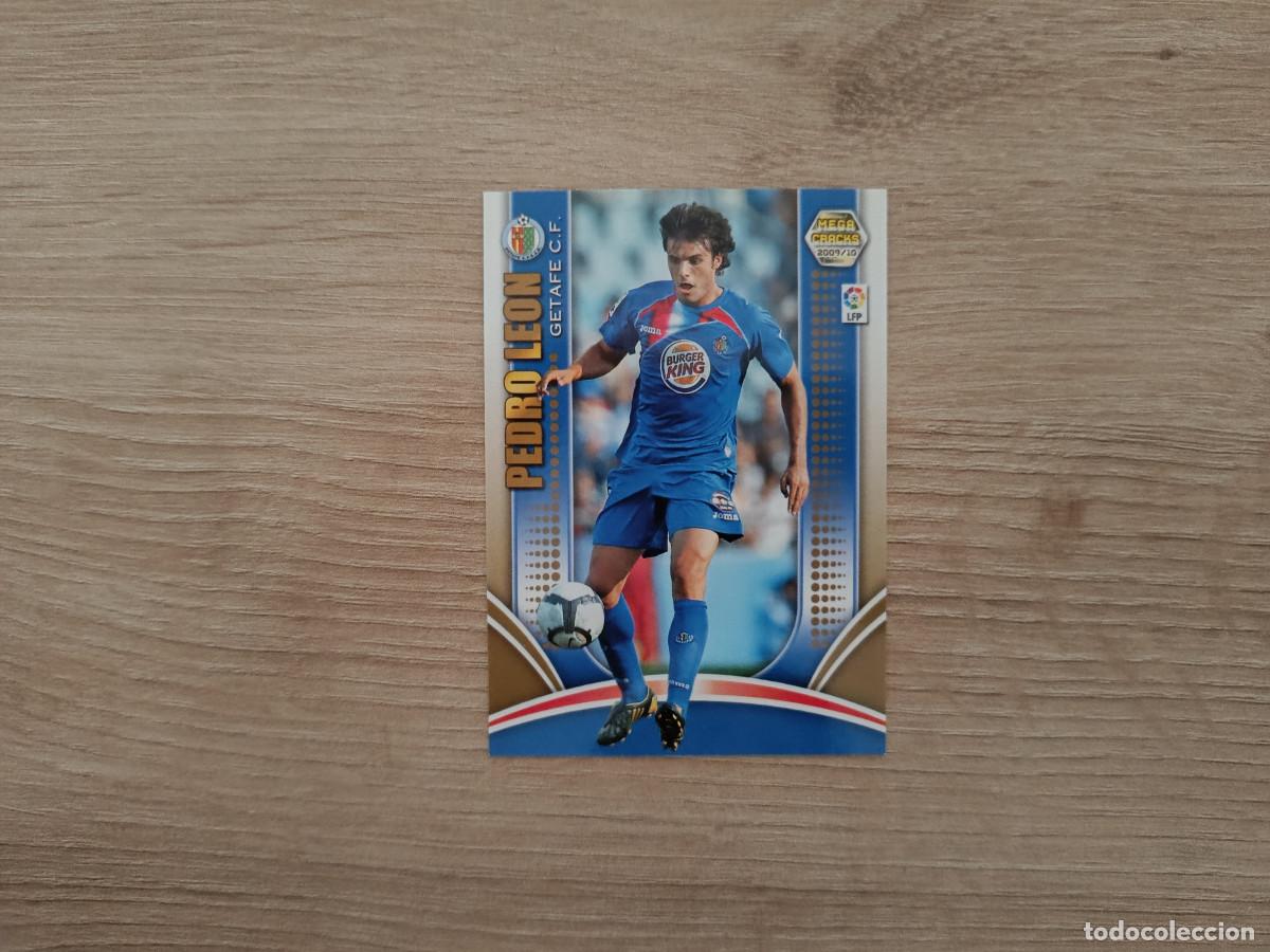 Cromos de f&uacute;tbol: CROMO DE FUTBOL PANINI PEDRO LEON 120 GETAFE MEGACRACKS 2009 2010 09 10 D726