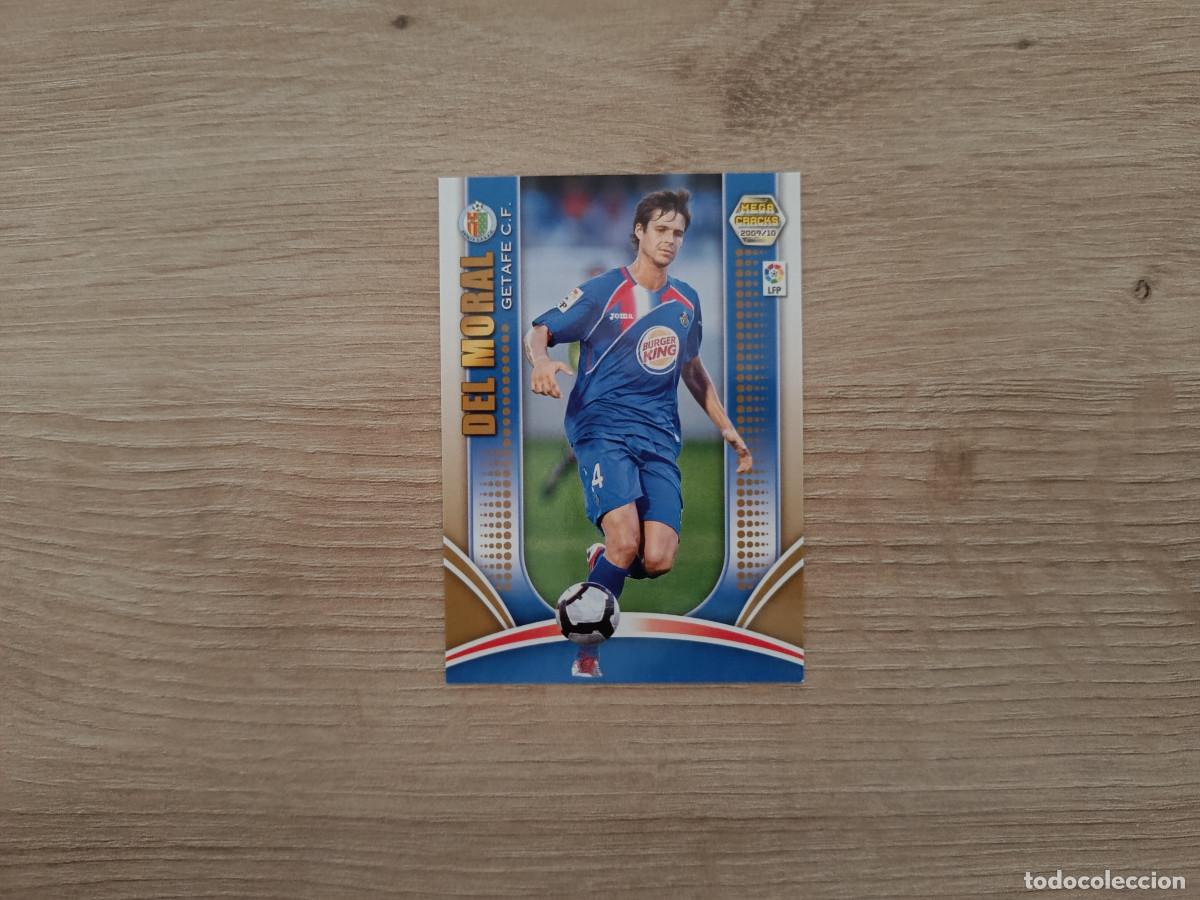 Cromos de f&uacute;tbol: CROMO DE FUTBOL PANINI DEL MORAL 125 GETAFE MEGACRACKS 2009 2010 09 10 D726