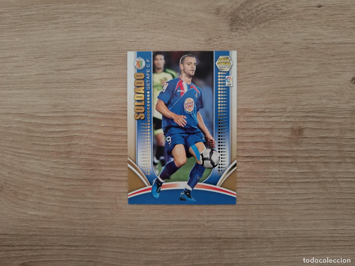 Cromos de f&uacute;tbol: CROMO DE FUTBOL PANINI SOLDADO SERIE ORO 126 GETAFE MEGACRACKS 2009 2010 09 10 D726