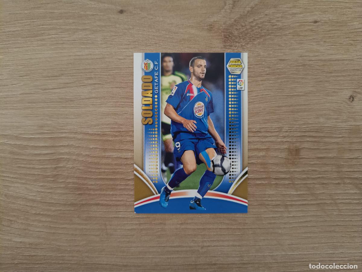 Cromos de f&uacute;tbol: CROMO DE FUTBOL PANINI SOLDADO SERIE ORO 126 GETAFE MEGACRACKS 2009 2010 09 10 D726