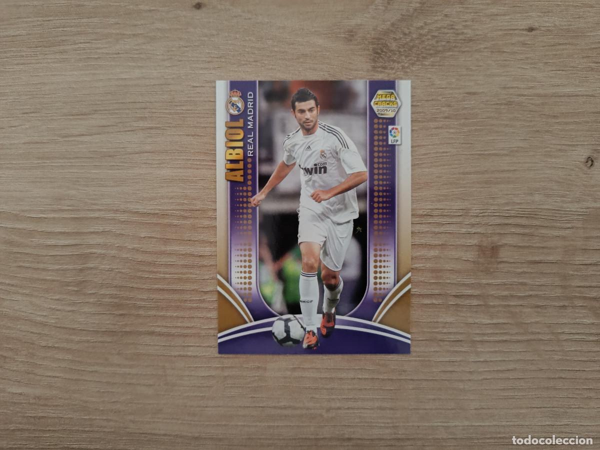 Cromos de f&uacute;tbol: CROMO DE FUTBOL PANINI ALBIOL 130 REAL MADRID MEGACRACKS 2009 2010 09 10 D726