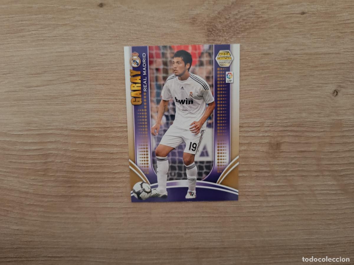 Cromos de f&uacute;tbol: CROMO DE FUTBOL PANINI GARAY 132 REAL MADRID MEGACRACKS 2009 2010 09 10 D726