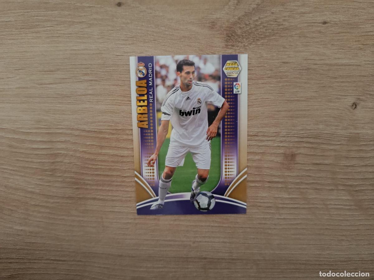 Cromos de f&uacute;tbol: CROMO DE FUTBOL PANINI ARBELOA 133 REAL MADRID MEGACRACKS 2009 2010 09 10 D726
