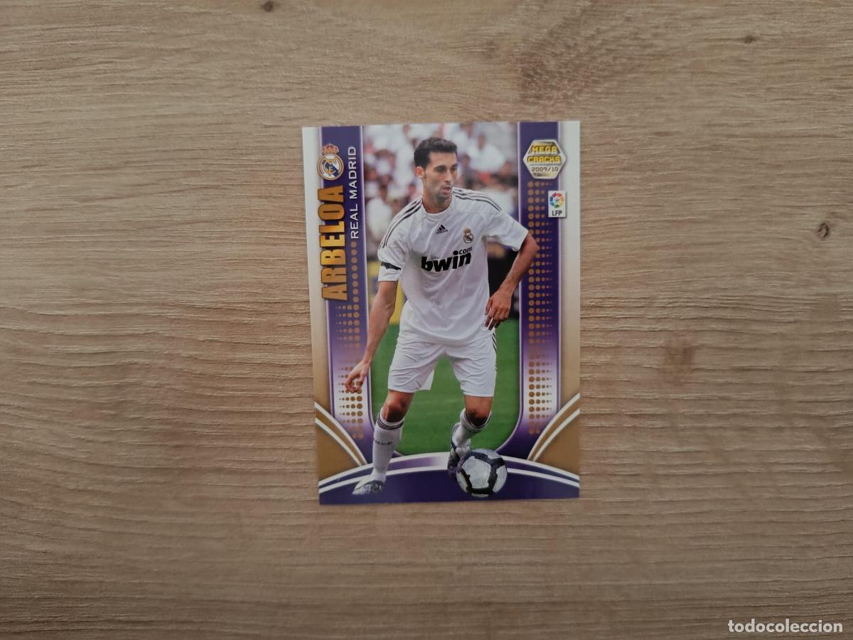Cromos de f&uacute;tbol: CROMO DE FUTBOL PANINI ARBELOA 133 REAL MADRID MEGACRACKS 2009 2010 09 10 D726