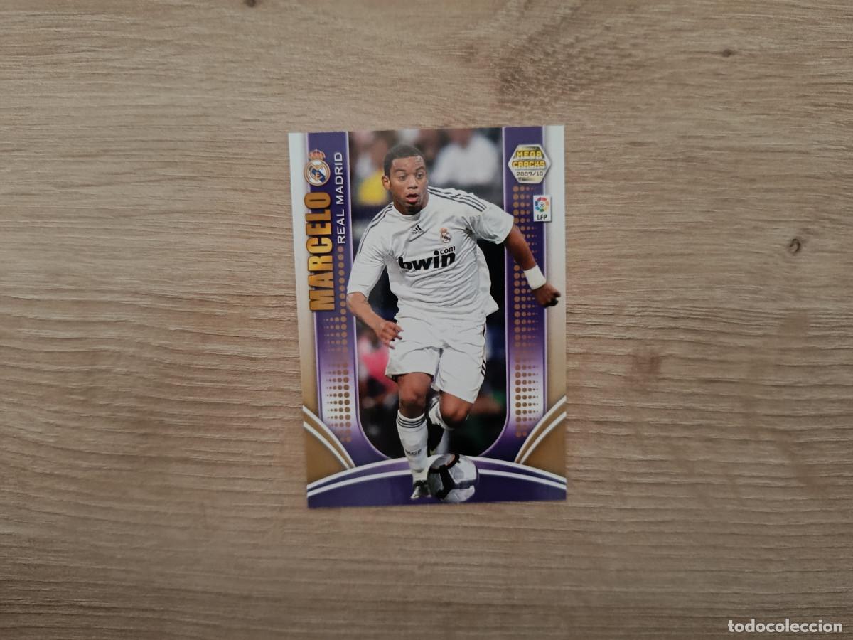 Cromos de f&uacute;tbol: CROMO DE FUTBOL PANINI MARCELO 134 REAL MADRID MEGACRACKS 2009 2010 09 10 D726