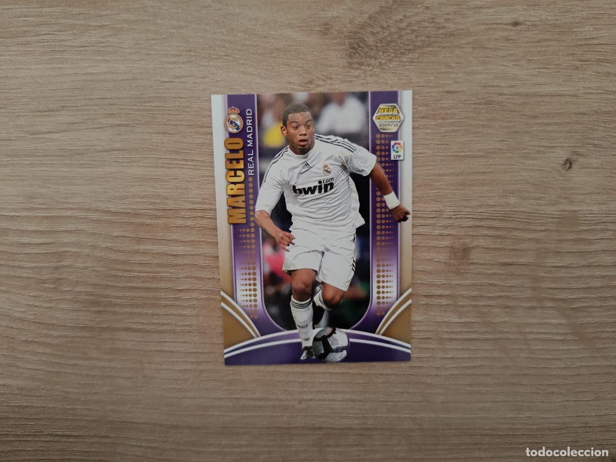 Cromos de f&uacute;tbol: CROMO DE FUTBOL PANINI MARCELO 134 REAL MADRID MEGACRACKS 2009 2010 09 10 D726