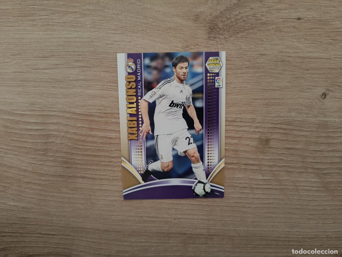 Cromos de f&uacute;tbol: CROMO DE FUTBOL PANINI XABI ALONSO SERIE ORO 136 REAL MADRID MEGACRACKS 2009 2010 09 10 D726