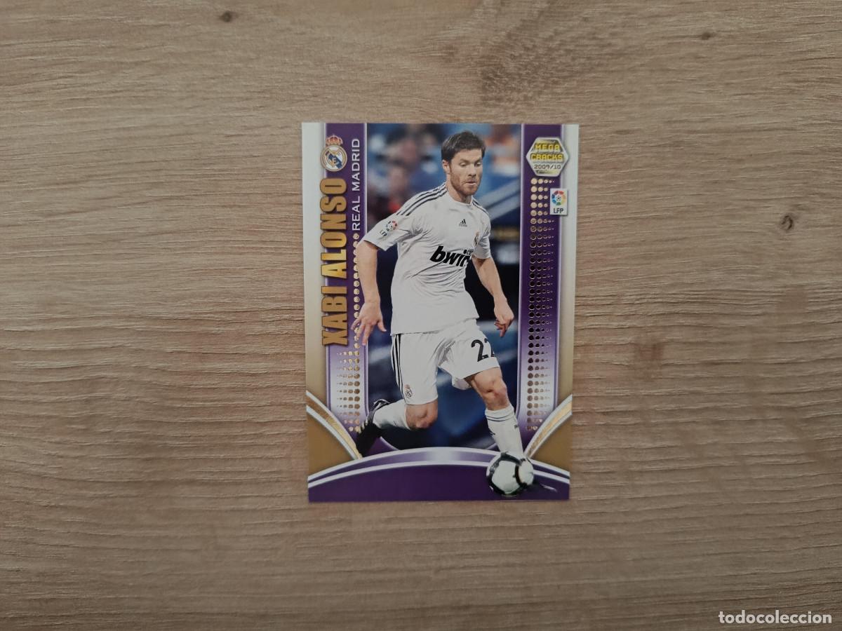 Cromos de f&uacute;tbol: CROMO DE FUTBOL PANINI XABI ALONSO SERIE ORO 136 REAL MADRID MEGACRACKS 2009 2010 09 10 D726