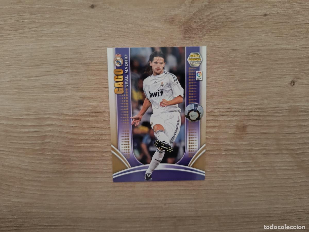 Cromos de f&uacute;tbol: CROMO DE FUTBOL PANINI GAGO 137 REAL MADRID MEGACRACKS 2009 2010 09 10 D726