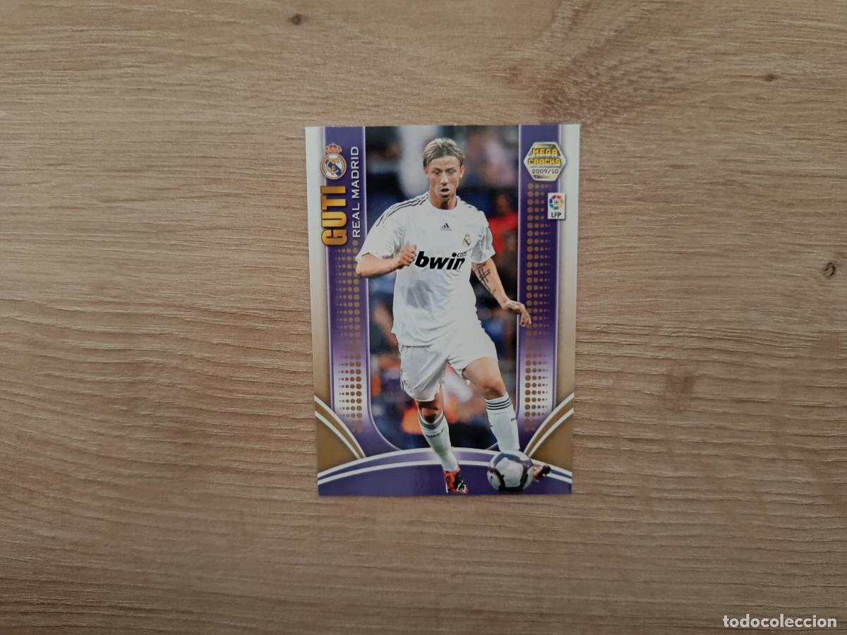 Cromos de f&uacute;tbol: CROMO DE FUTBOL PANINI GUTI 139 REAL MADRID MEGACRACKS 2009 2010 09 10 D726
