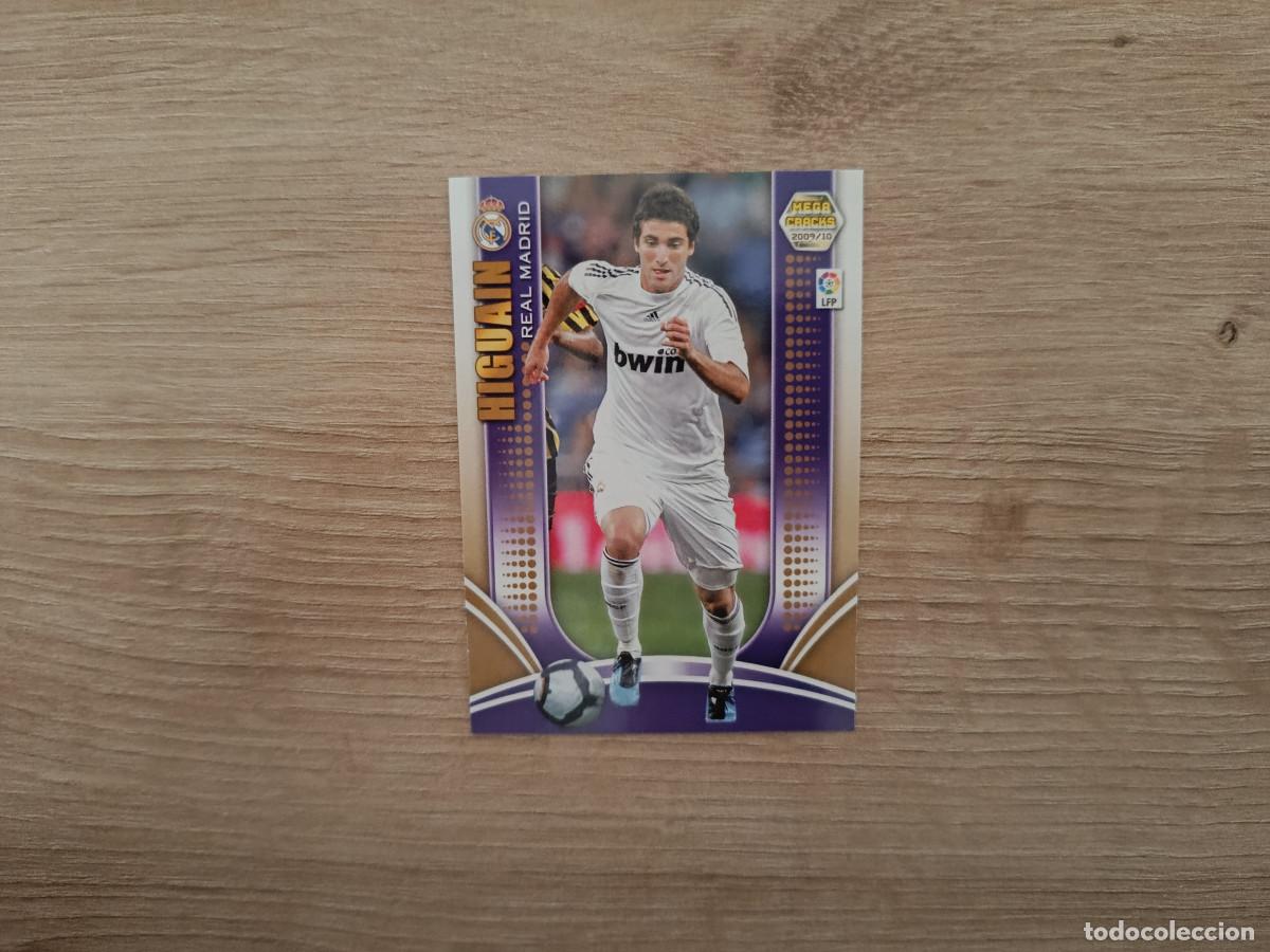 Cromos de f&uacute;tbol: CROMO DE FUTBOL PANINI HIGUAIN 144 REAL MADRID MEGACRACKS 2009 2010 09 10 D726
