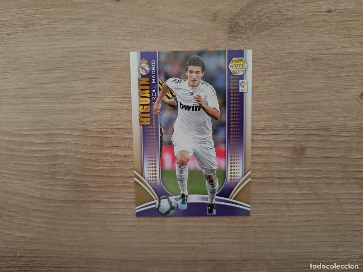 Cromos de f&uacute;tbol: CROMO DE FUTBOL PANINI HIGUAIN 144 REAL MADRID MEGACRACKS 2009 2010 09 10 D726