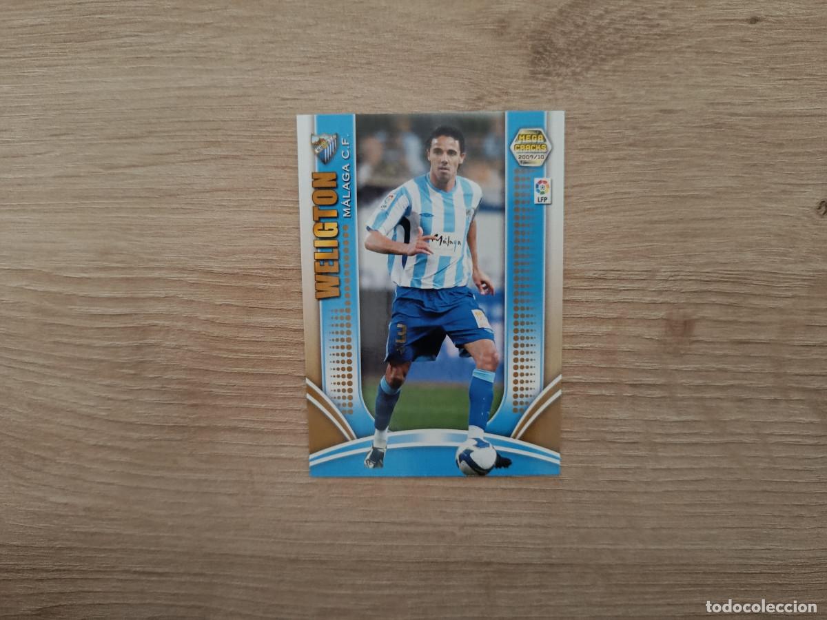 Cromos de Futebol: CROMO DE FUTBOL PANINI WELIGTON 149 MALAGA MEGACRACKS 2009 2010 09 10 D726
