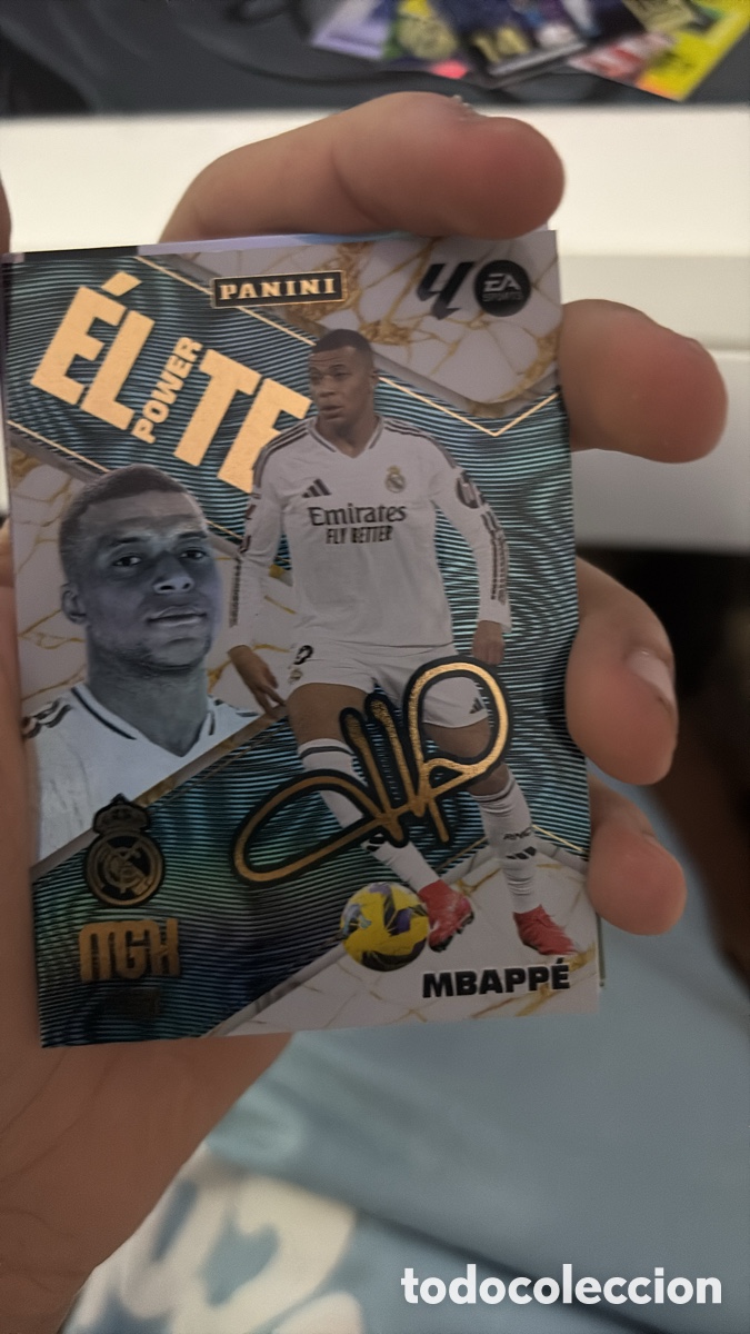 Cromos de Futebol: P12 MBAPPE ELITE POWER FIRMADA MEGACRACKS 25 26 MGK 2025 2026